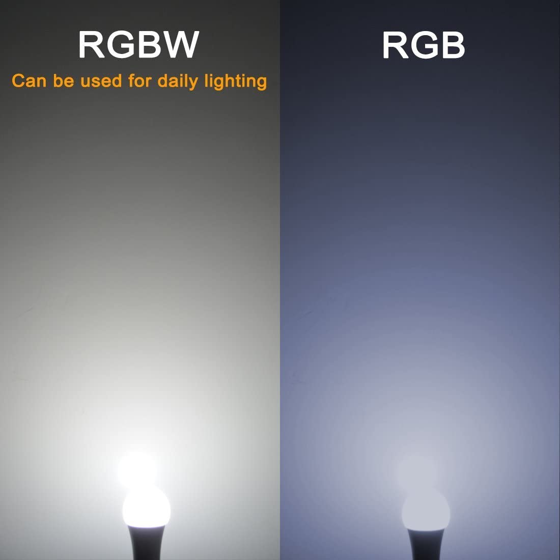 RGB Light bulbs with Remote to change the Color - iLC LED Light Bulb 85W 